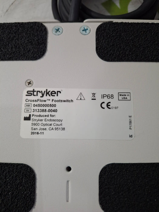 Stryker Crossflow Foot Switch
