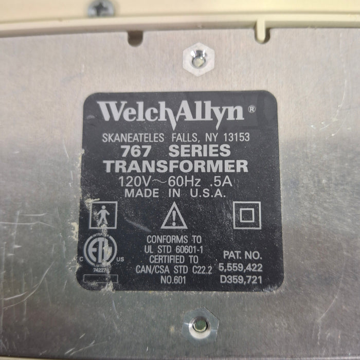 Welch Allyn 767 Otoscope/Ophthalmoscope Wall Tranformer