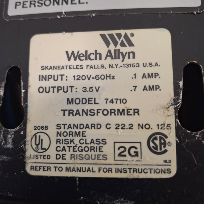Welch Allyn 74710 Transformer Otoscope Ophthalmoscope