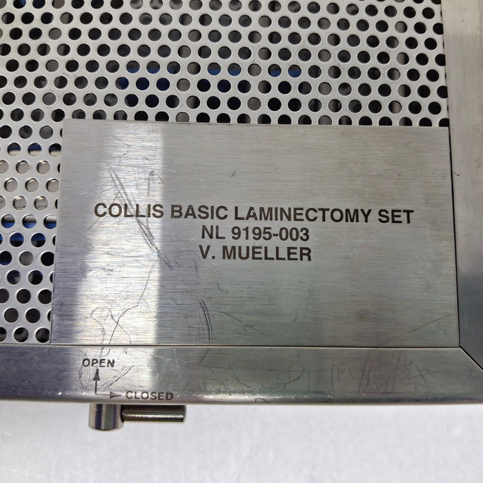 V. Mueller Collis Basic Laminectomy Set