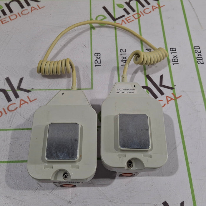Zoll Hard Defibrillator Paddles 1001-001150-01