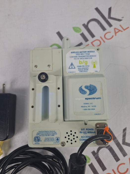 Baxter Sigma Spectrum 6.05.14 with B/G Battery Infusion Pump
