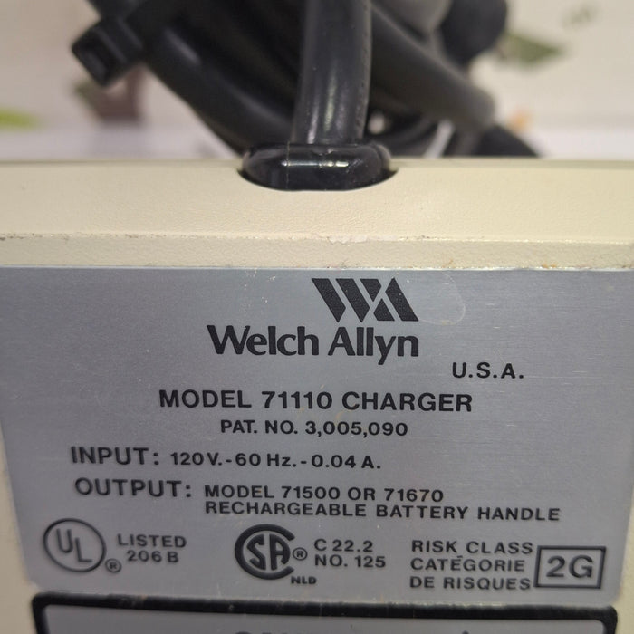 Welch Allyn 71110 3.5V Desk Charger