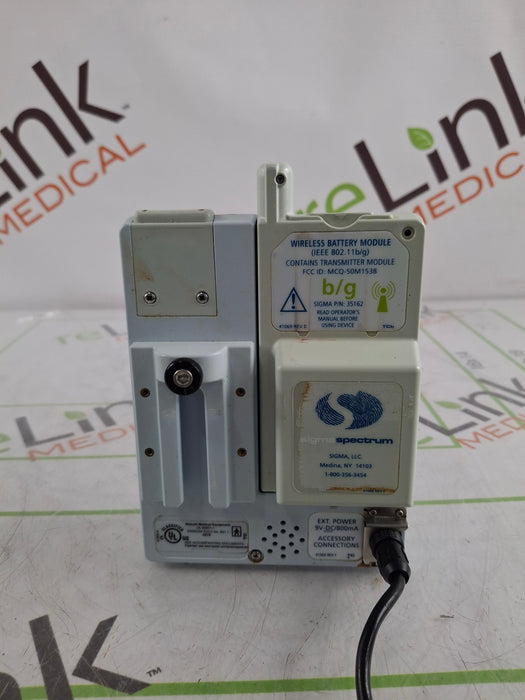 Baxter Sigma Spectrum 6.05.13 with B/G Battery Infusion Pump
