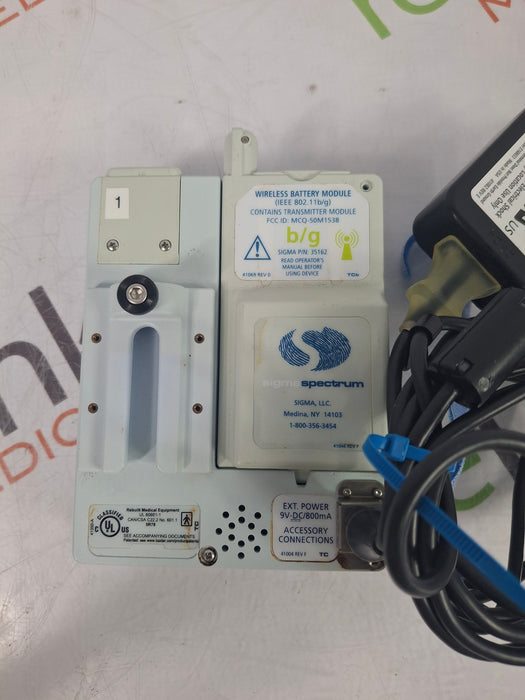Baxter Sigma Spectrum 6.02.07 with B/G Battery Infusion Pump