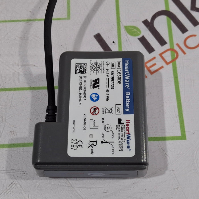 Advantech USA 1650DE HeartWare Battery