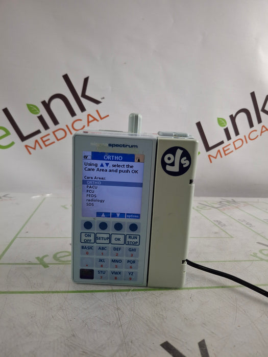 Baxter Sigma Spectrum 6.05.14 with B/G Battery Infusion Pump