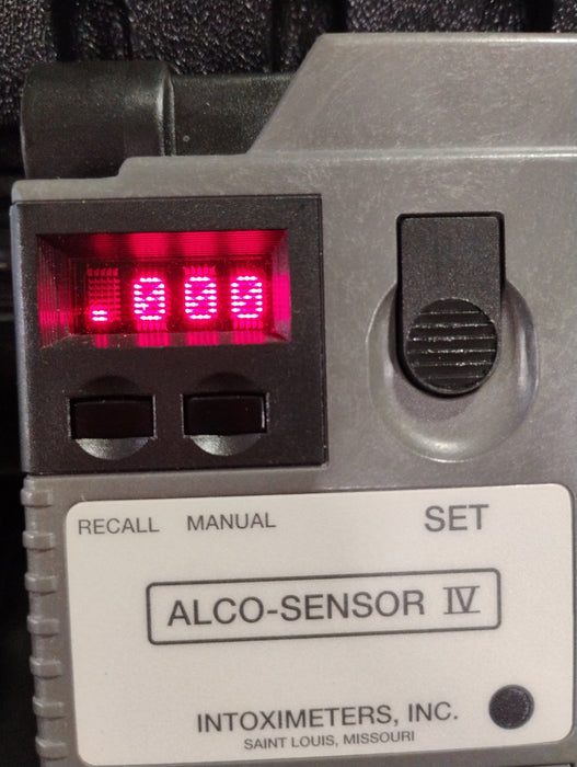 Intoximeters, Inc. Alco Sensor IV Breathalyzer System