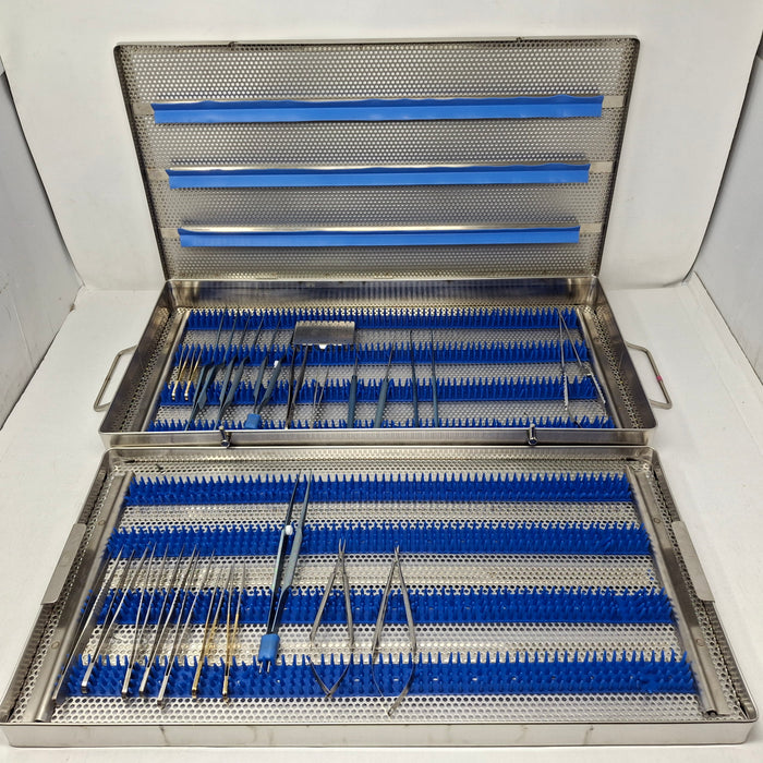 Custom Neurovascular & Microsurgical Forceps Instrument Set