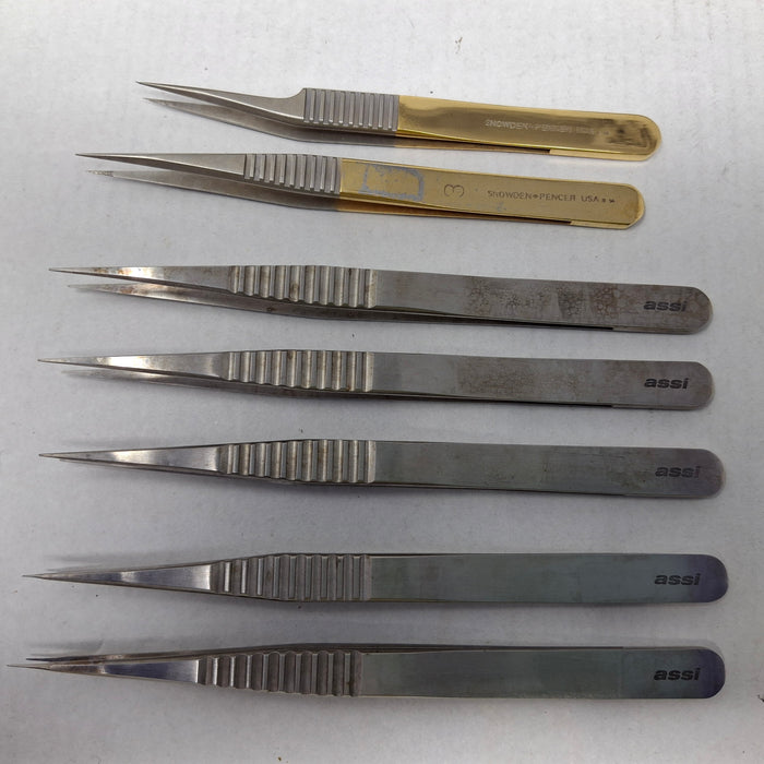 Custom Neurovascular & Microsurgical Forceps Instrument Set
