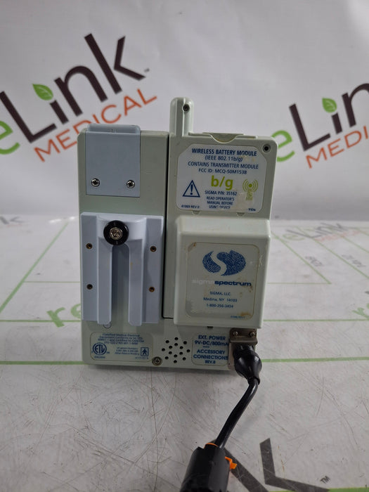 Baxter Sigma Spectrum 6.05.14 with B/G Battery Infusion Pump