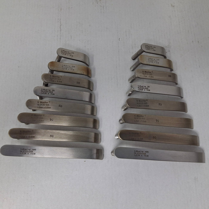 V. Mueller Collis Retractor Blade Set