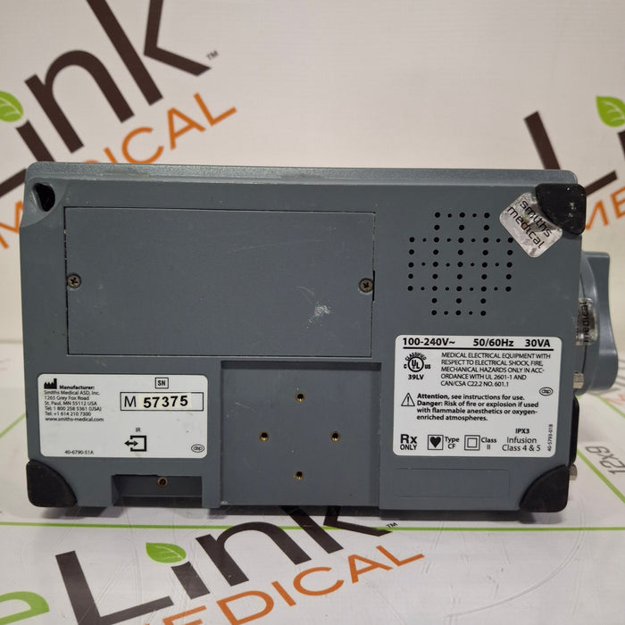 Smiths Medical Medfusion 3500 Version 5 Syringe Infusion Pump