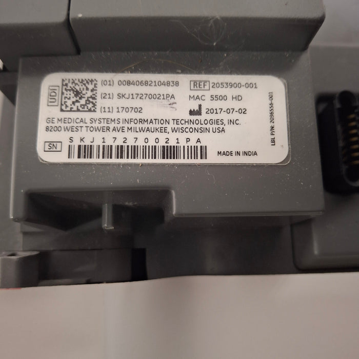 GE Healthcare MAC 5500 HD ECG with CAM Module