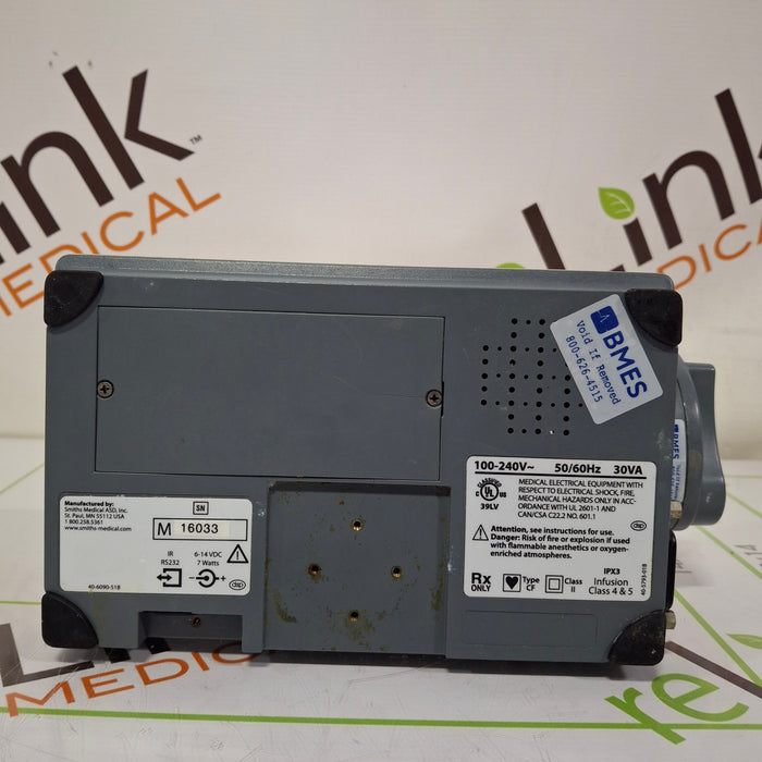 Smiths Medical Medfusion 3500 Version 3 Syringe Infusion Pump