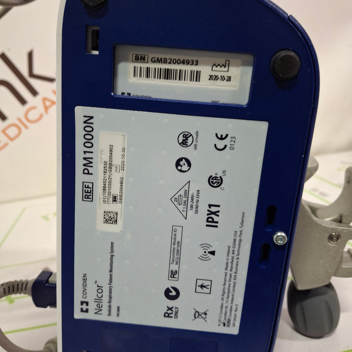 Covidien PM1000N Nellcor Bedside SPO2 Monitor