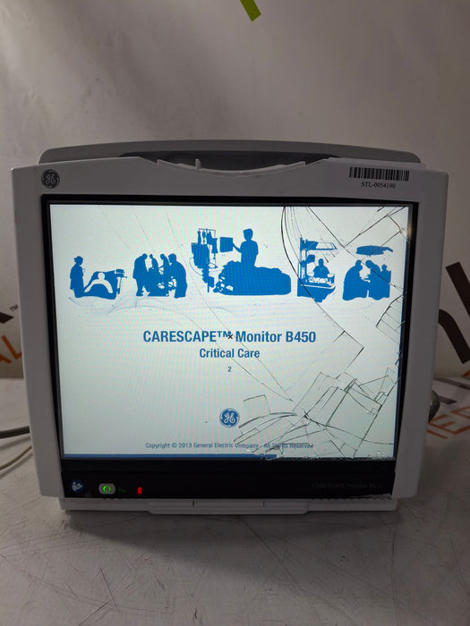 GE Healthcare Carescape B450 Critical Care Patient Monitor