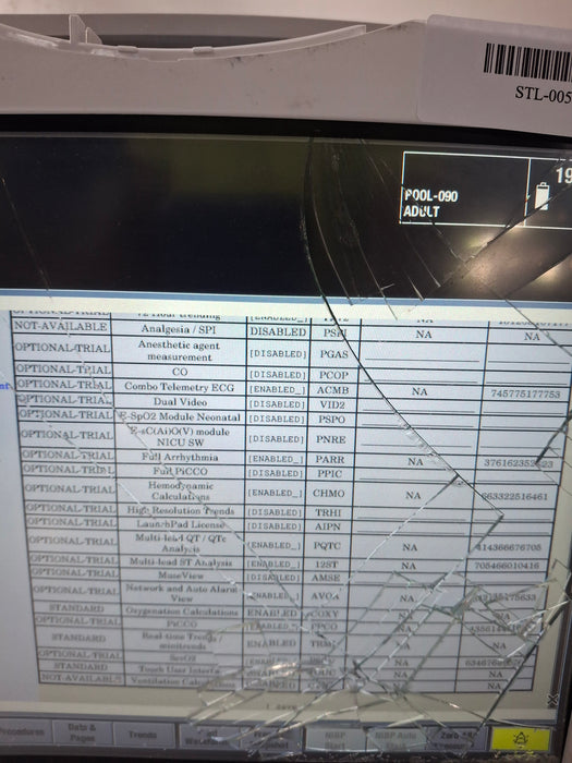 GE Healthcare Carescape B450 Critical Care Patient Monitor