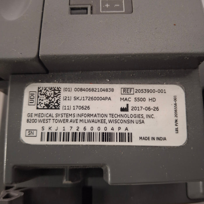 GE Healthcare MAC 5500 HD ECG with CAM Module