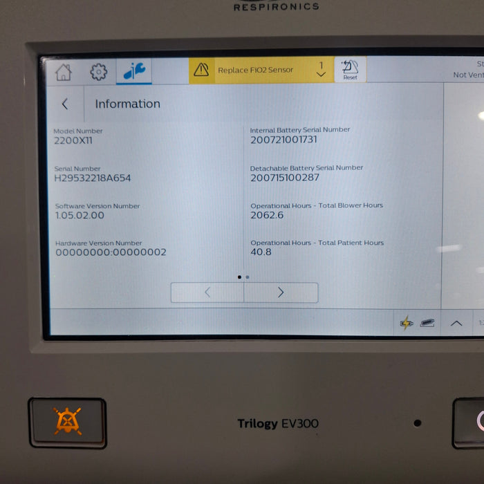 Philips Trilogy EV300 Ventilator