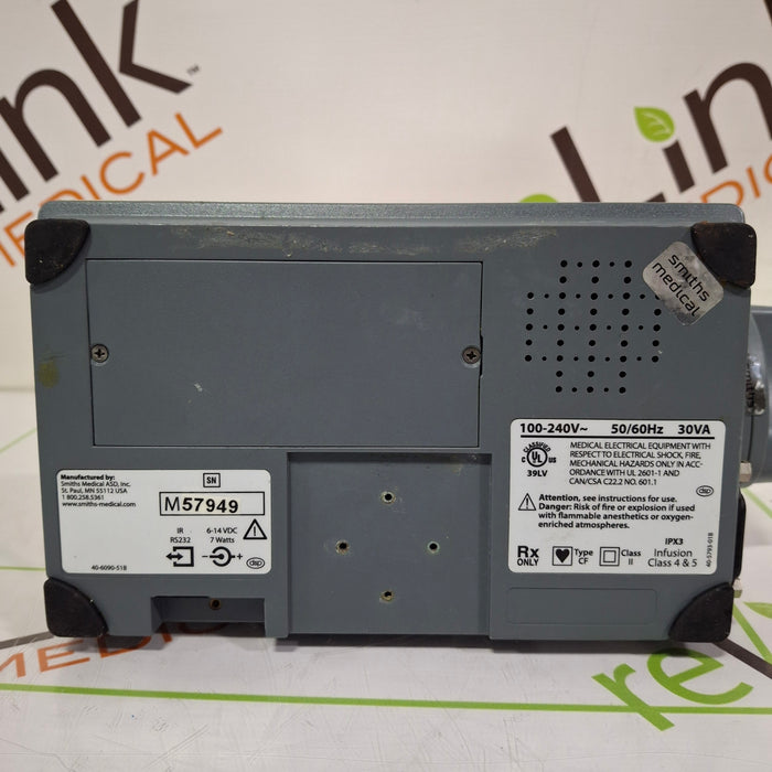 Smiths Medical Medfusion 3500 Version 5 Syringe Infusion Pump