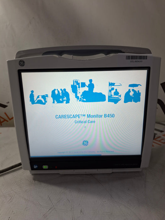 GE Healthcare Carescape B450 Critical Care Patient Monitor