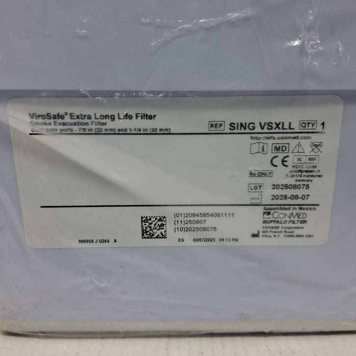 Buffalo Filter SING VSXLL ViroSafe Extra Long Life Filter