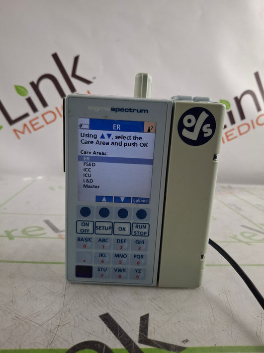 Baxter Sigma Spectrum 6.05.14 with B/G Battery Infusion Pump
