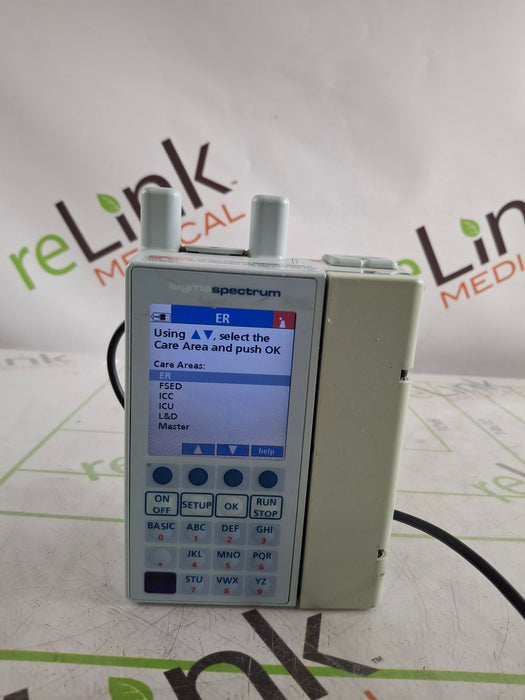 Baxter Sigma Spectrum 6.02.07 with A/B/G/N Battery Infusion Pump
