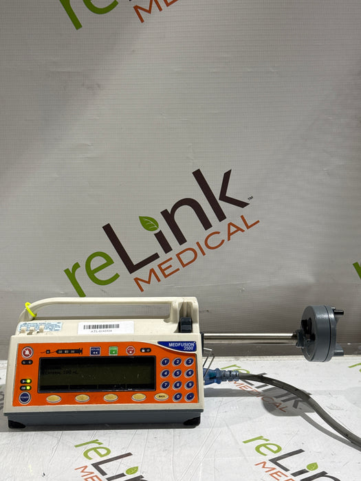 Smiths Medical Medfusion 3500 Version 6 Syringe Infusion Pump