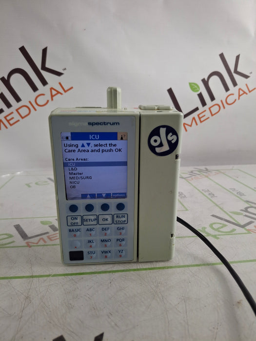 Baxter Sigma Spectrum 6.05.14 with B/G Battery Infusion Pump