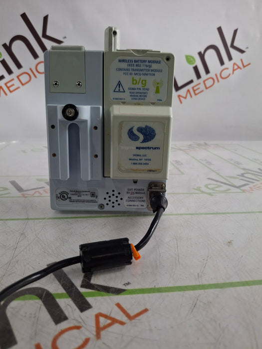 Baxter Sigma Spectrum 6.05.14 with B/G Battery Infusion Pump