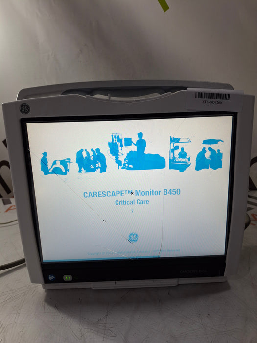 GE Healthcare Carescape B450 Critical Care Patient Monitor