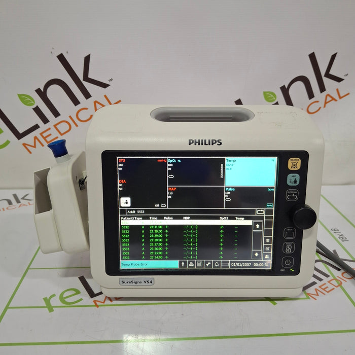 Philips SureSigns VS4 Vital Signs Monitor