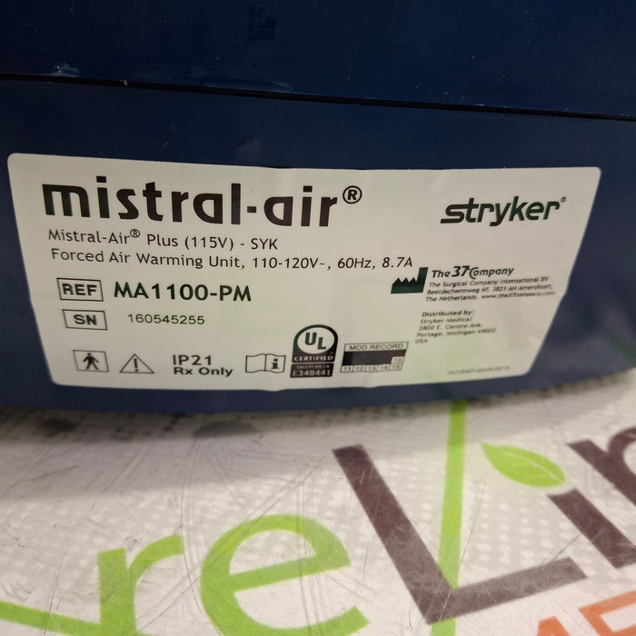 Stryker Mistral-Air Forced Air Warming System