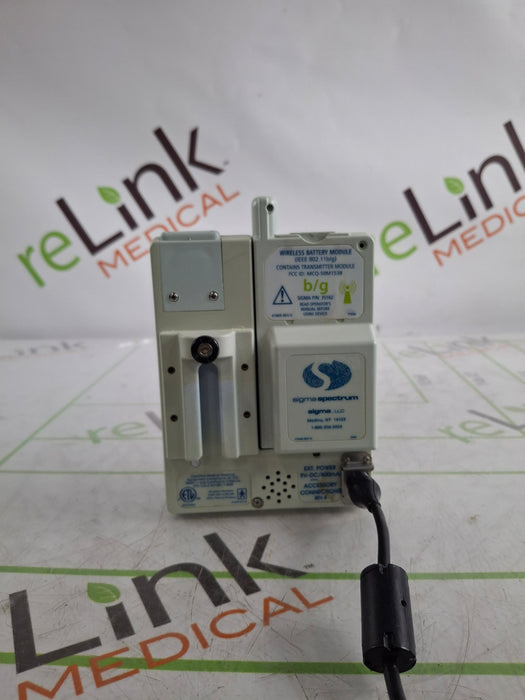 Baxter Sigma Spectrum 6.05.13 with B/G Battery Infusion Pump