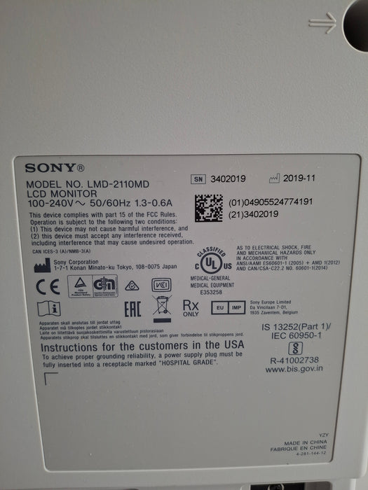 Sony LMD2110MD/OL Medical Monitor