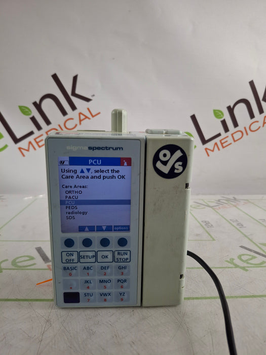 Baxter Sigma Spectrum 6.05.14 with B/G Battery Infusion Pump