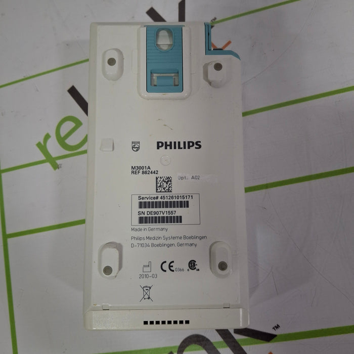 Philips M3001A-A02 OxiMax SpO2, NIBP, ECG MMS Module