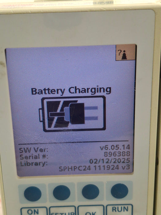 Baxter Sigma Spectrum 6.05.14 with B/G Battery Infusion Pump