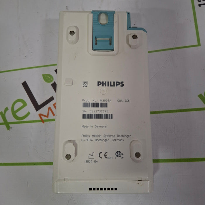 Philips M3001A-A01C06 Fast SpO2, NIBP, ECG, Temp, IBP MMS Module