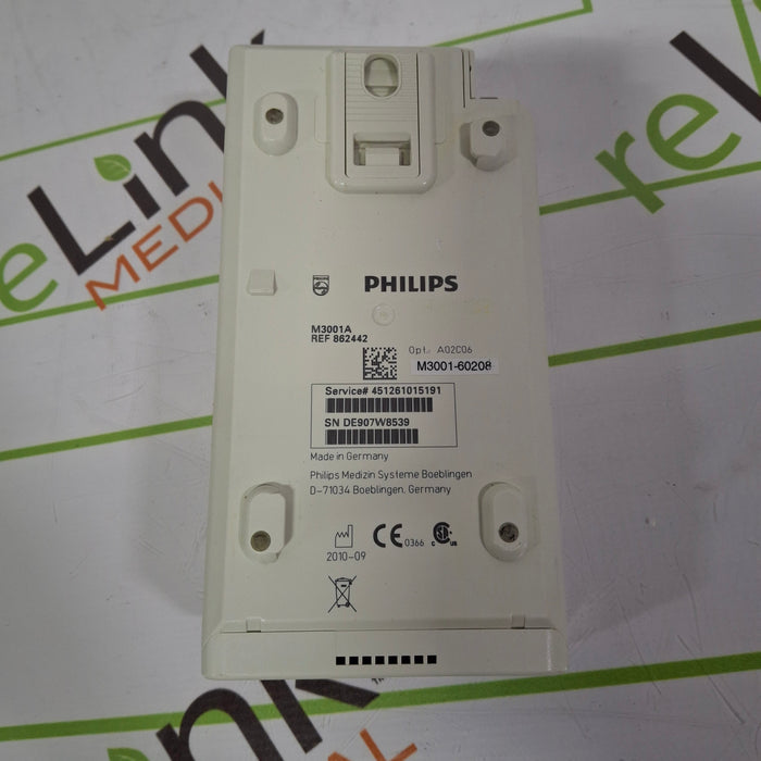 Philips M3001A-A02C06 OxiMax SpO2, NIBP, ECG, Temp, IBP MMS Module