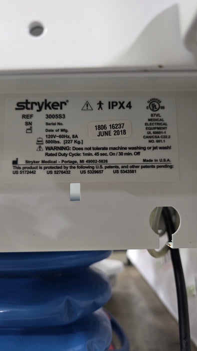 Stryker Secure III 3005 Hospital Bed