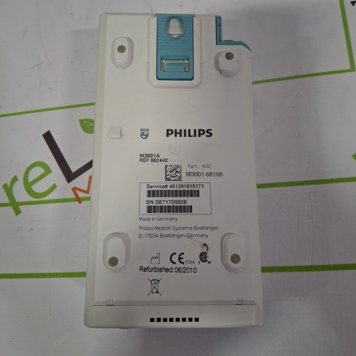 Philips M3001A-A02 OxiMax SpO2, NIBP, ECG MMS Module