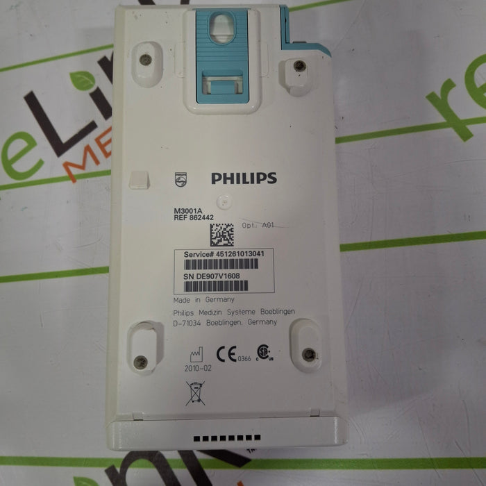 Philips M3001A-A01 Fast SpO2, NIBP, ECG MMS Module
