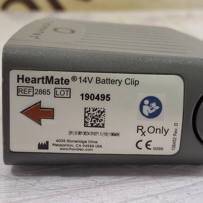Thoratec 2865 HeartMate 14V Battery Clip