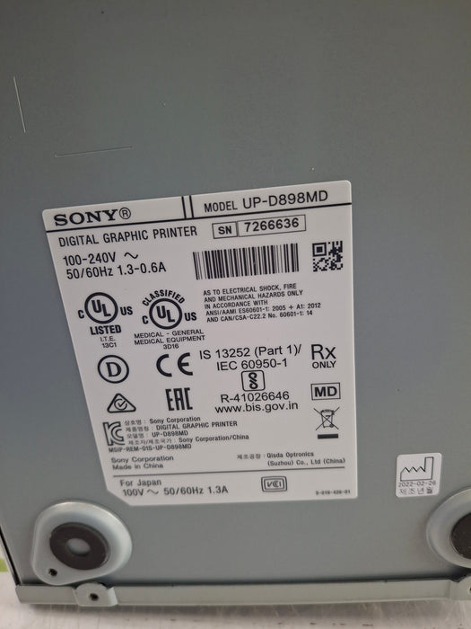 Sony UP-D898-MD Imager / Printer