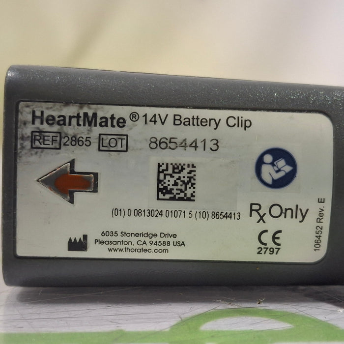 Thoratec 2865 HeartMate 14V Battery Clip