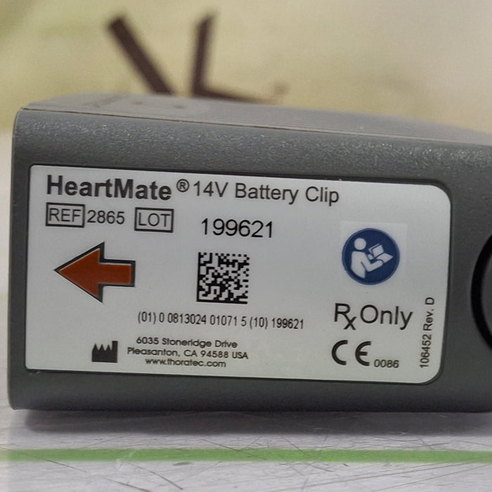Thoratec 2865 HeartMate 14V Battery Clip