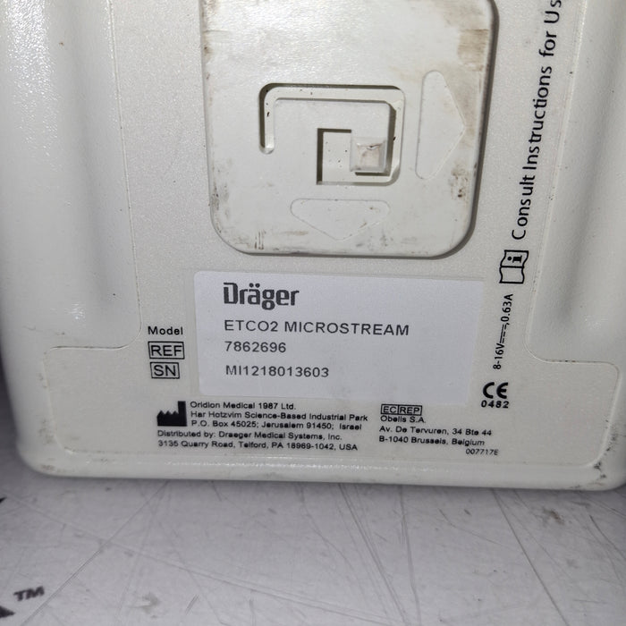 Draeger Medical Infinity etCO2 Microstream SmartPod Module